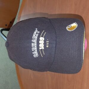 Carhartt Embroidered Logo Letters Wool Blend Strapback Hat